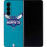 NBA Charlotte Hornets Distressed Galaxy Z Fold4 5G Skin